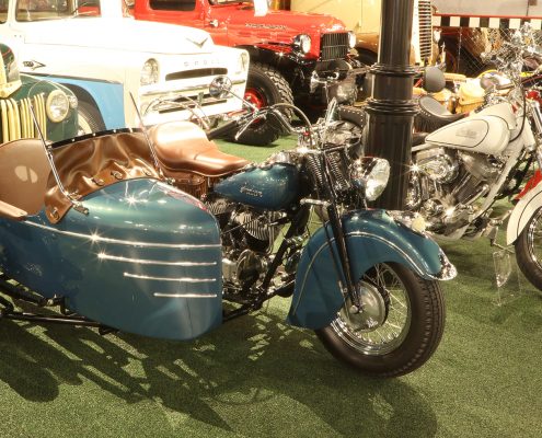 1947 INDIAN CHIEF MOTORCYCLE WITH SIDECAR